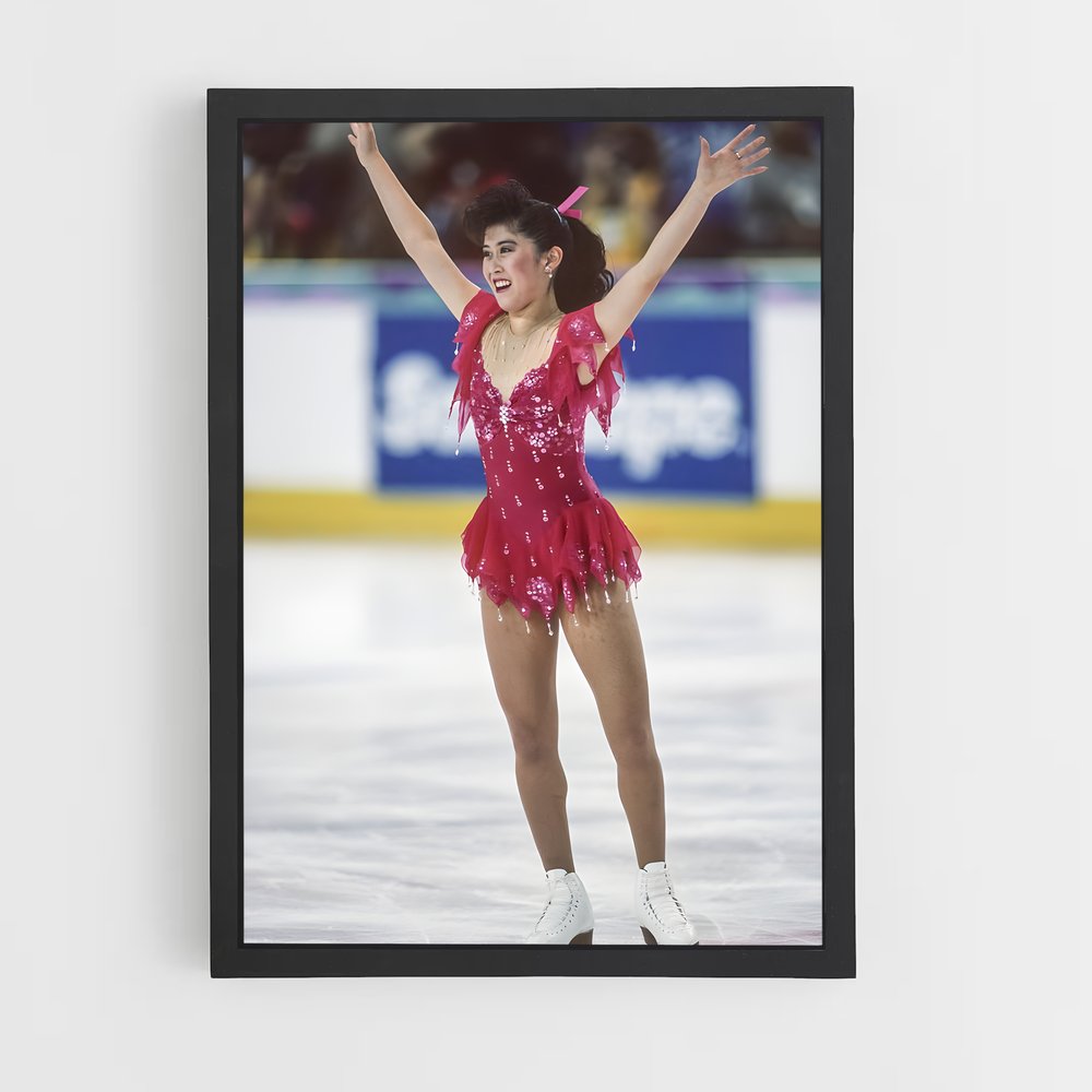 Poster Kristi de yamaguchi – affiche Patinage artistique (vue 2)